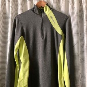 Pull-over zip top sports jacket